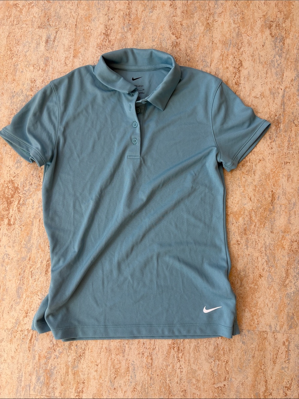 Nike Women’s Dusty Teal Short Sleeve Golf Polo
